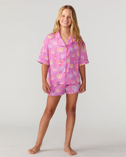 Kids Crazy 4 You Silky Short Set
