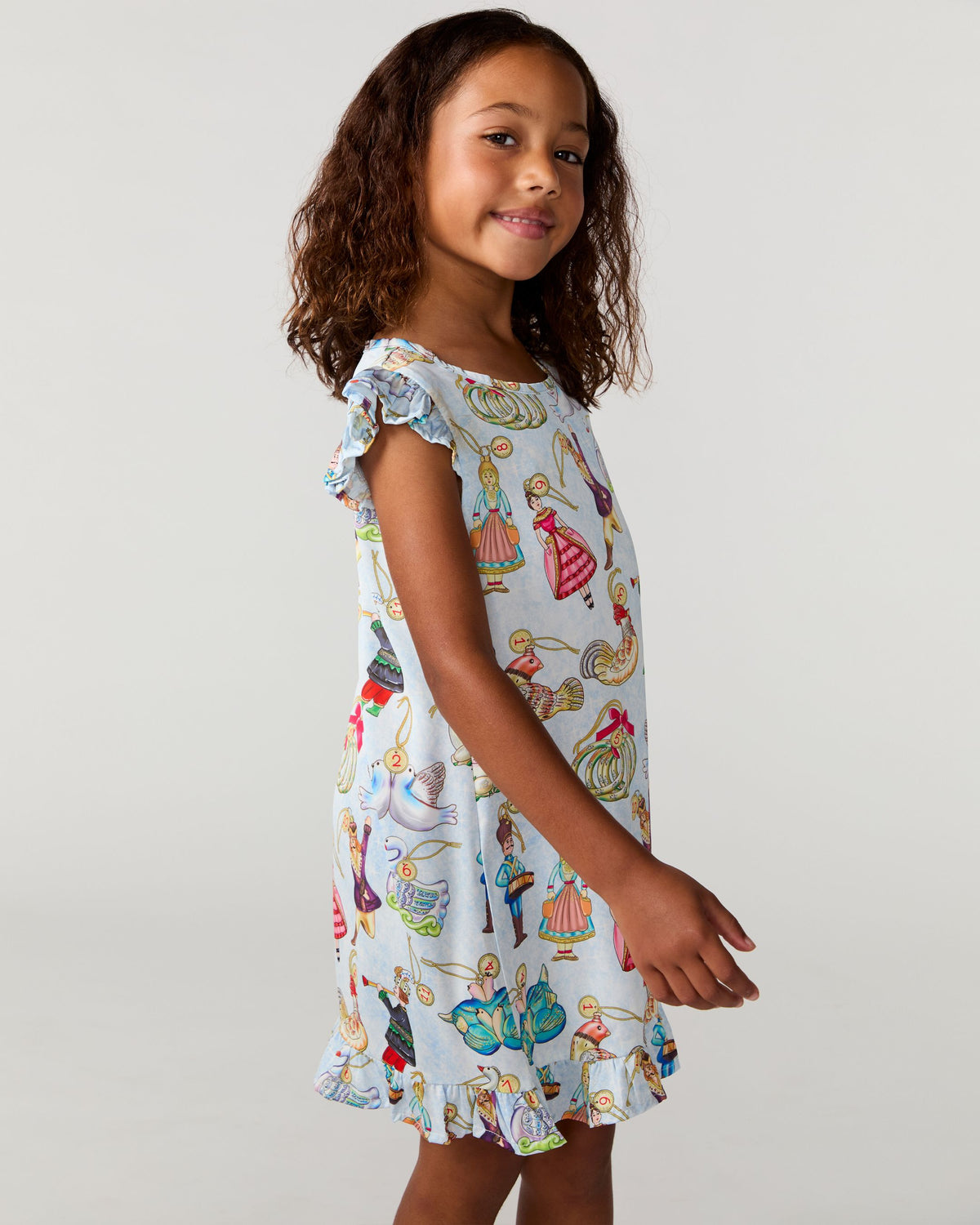 Kids 12 Days Silky Dress