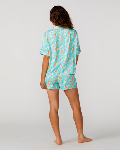 Tink Silky Short Set