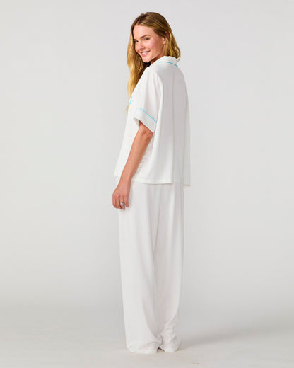 Love After All Silky Pant Set, Bride