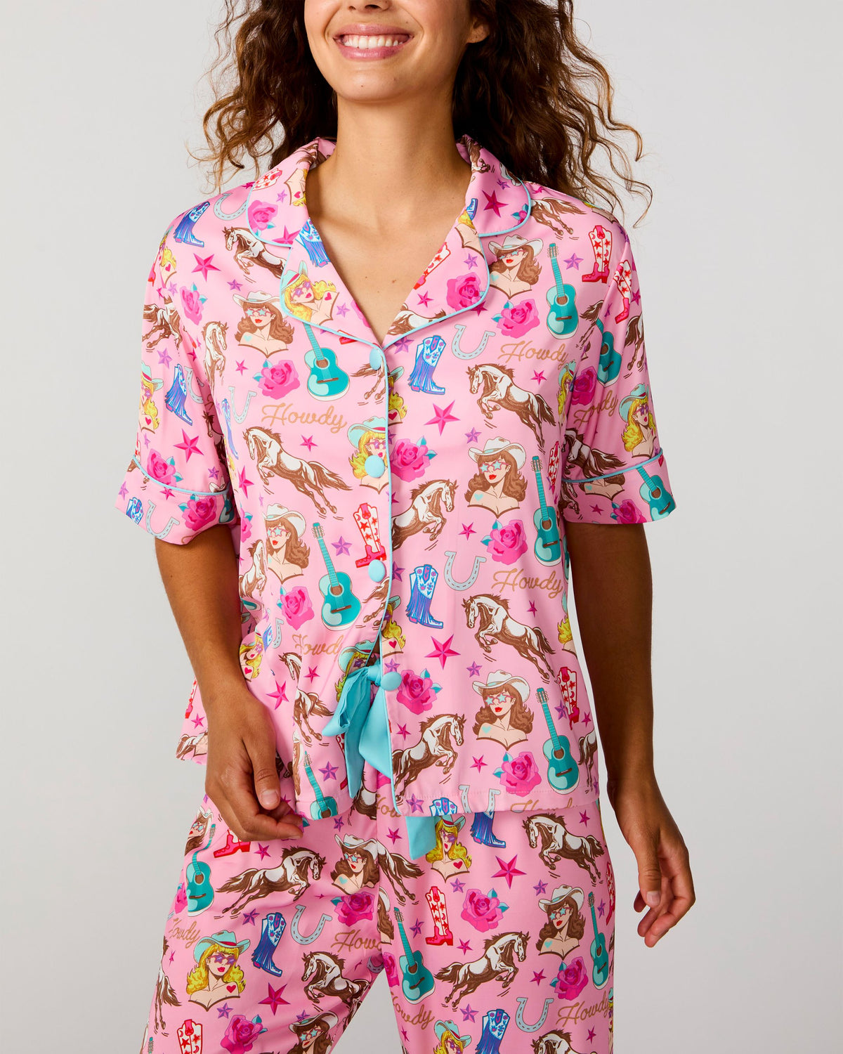 Cowgirl Candy Silky Pant Set