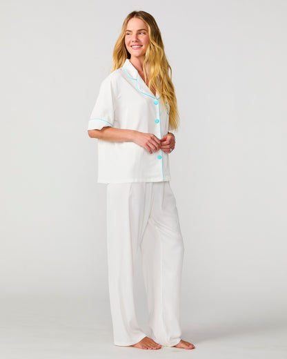 Love After All Silky Pant Set, Bride