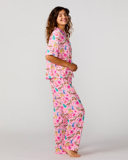 Cowgirl Candy Silky Pant Set