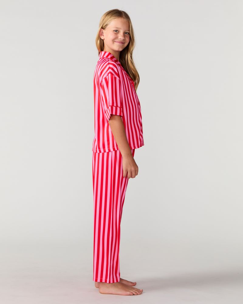 Kids Christmas Club Silky Pant Set