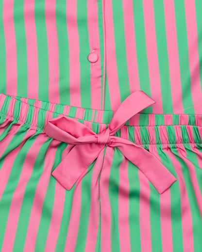 Kids Watermelon Silky Short Set