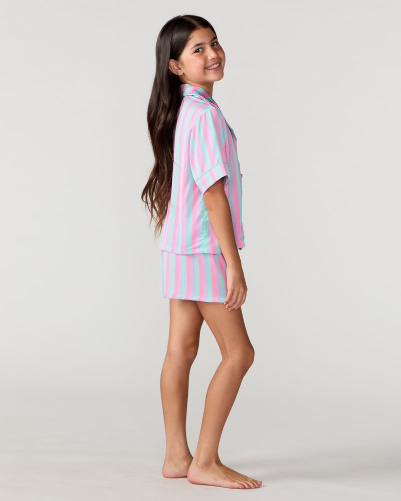 Kids Sorbet Stripe Silky Set