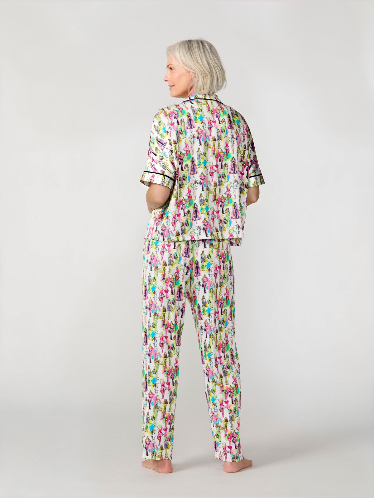 Fashionista Silky Pant Set