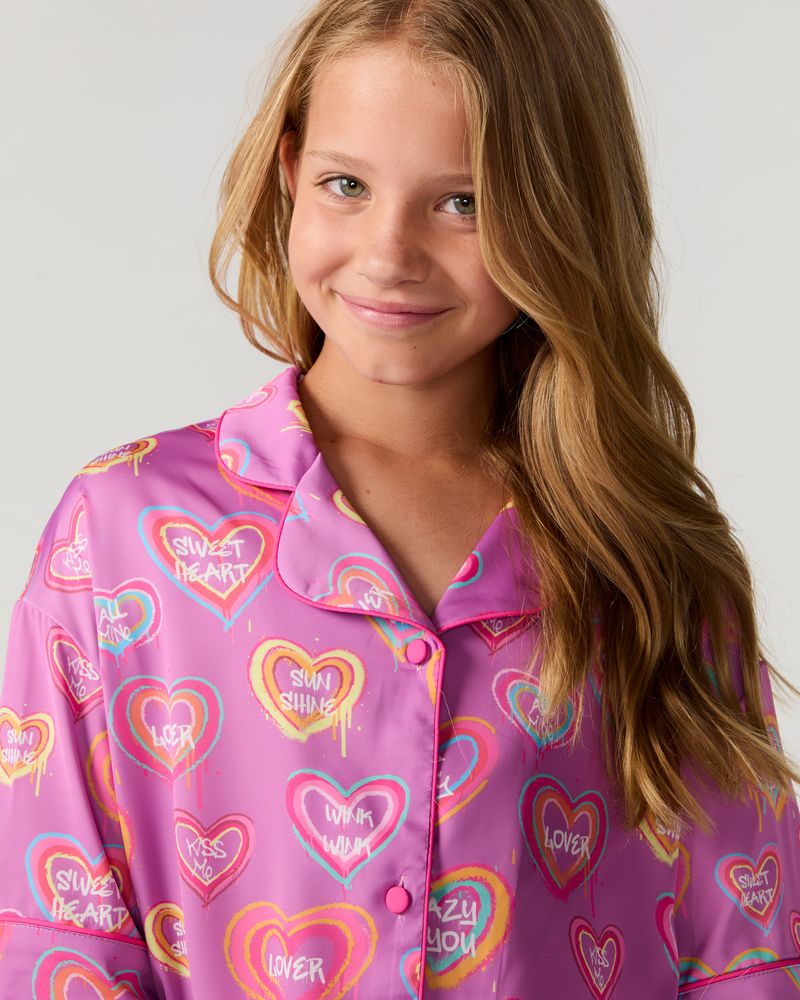 Kids Crazy 4 You Silky Short Set