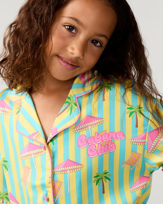 Kids Cabana Club Silky Short Set