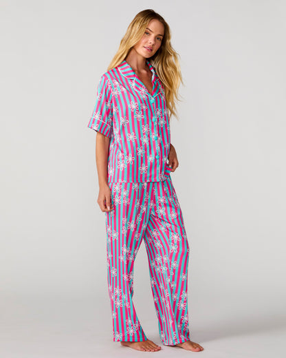 Daisy Silky Pant Set