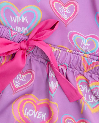Kids Crazy 4 You Silky Short Set
