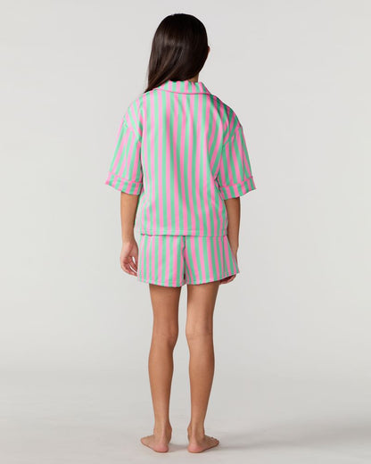 Kids Watermelon Silky Short Set