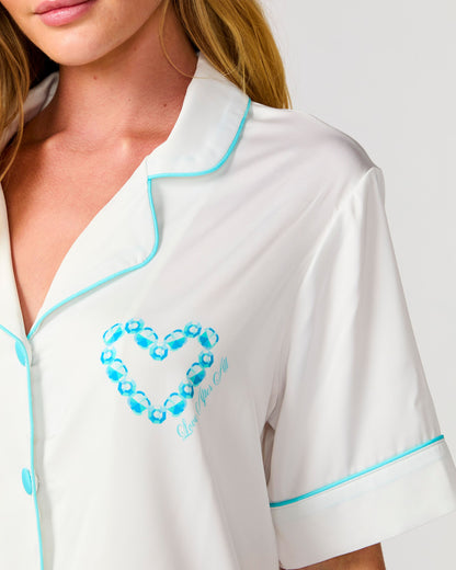 Love After All Silky Pant Set, Bride