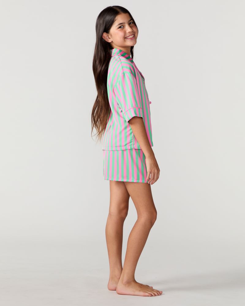 Kids Watermelon Silky Short Set