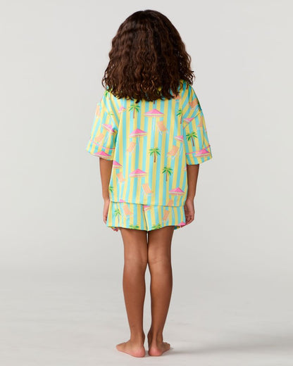 Kids Cabana Club Silky Short Set