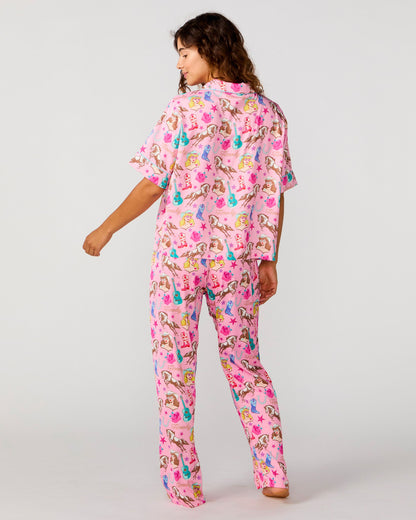 Cowgirl Candy Silky Pant Set