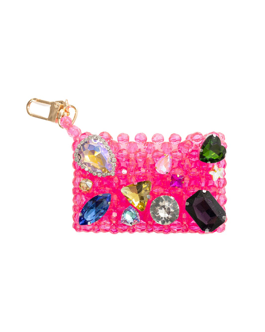 Crown Jewels Cardholder, Pink