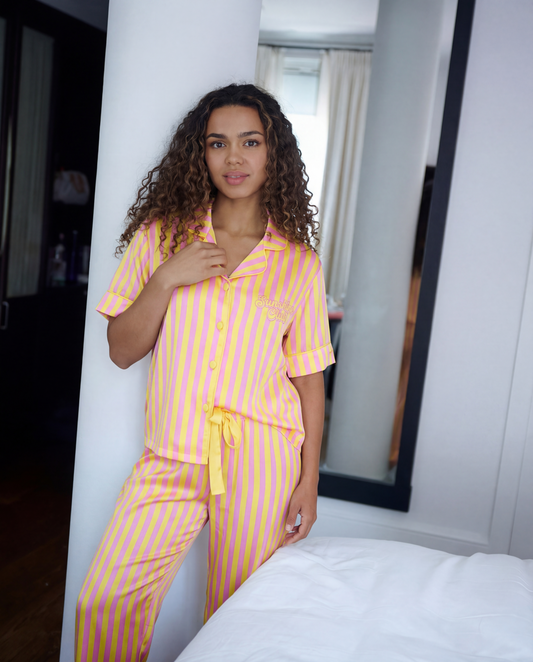 Sunshine Club Silky Pant Set