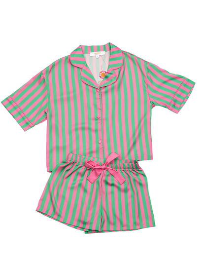 Kids Watermelon Silky Short Set
