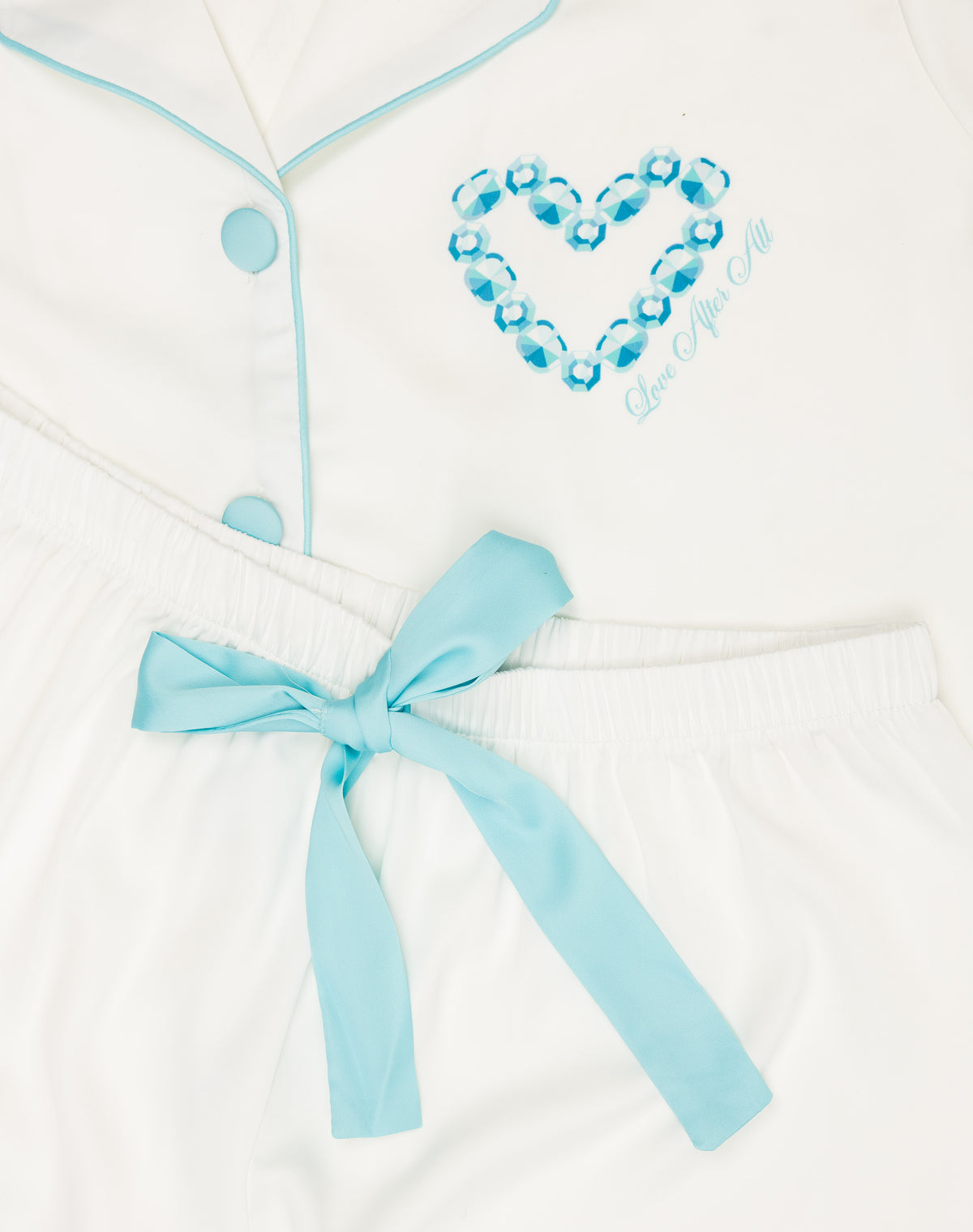 Love After All Silky Pant Set, Bride